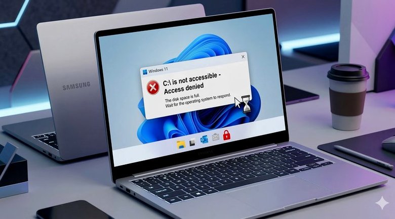 Accès refusé au lecteur C sur Windows 11 : le bug qui frappe les ordinateurs Samsung