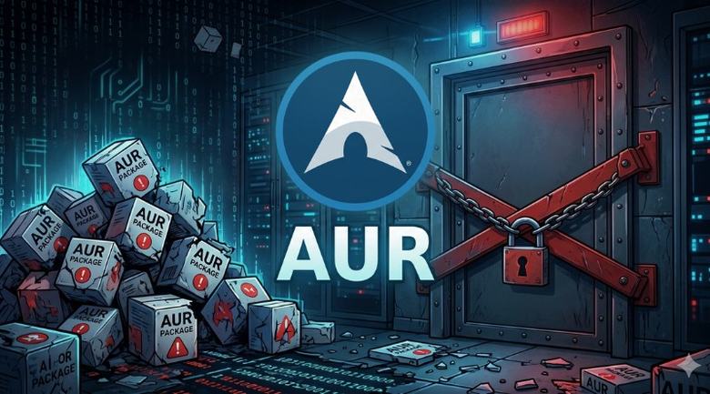 AUR : plus de 1 500 paquets compromis, Arch Linux ferme les inscriptions