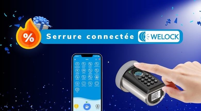 Bon plan WELOCK ToucA51 Pro : une serrure connectée idéale pour les locations