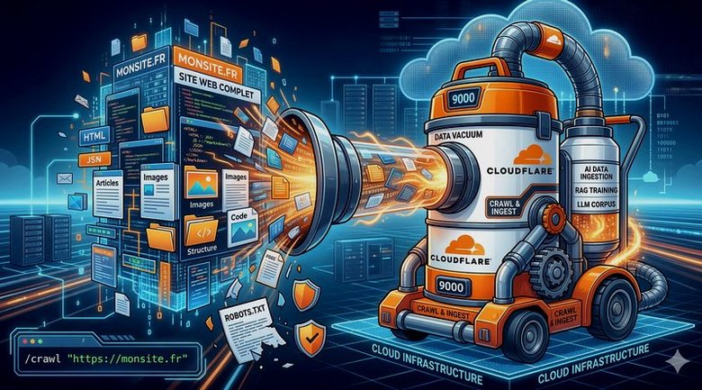 Cloudflare, le gardien du Web, lance l’outil ultime pour… aspirer votre site