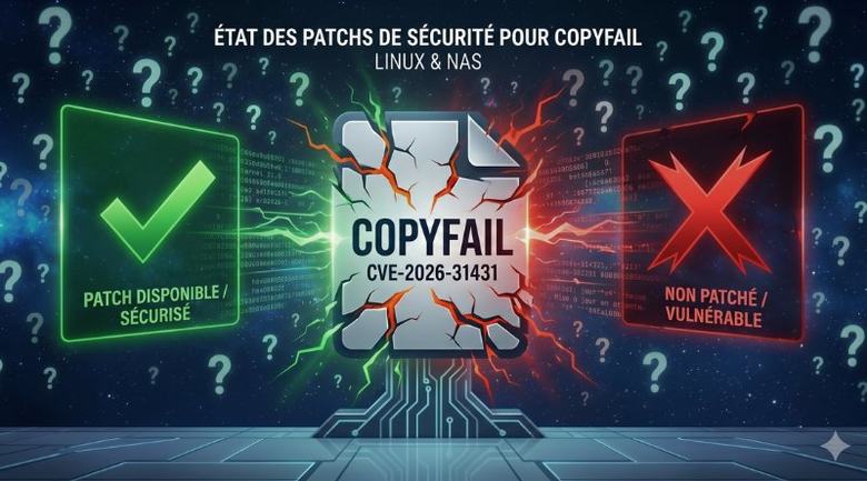 CopyFail sur Linux : les patchs de sécurité sont-ils disponibles ?