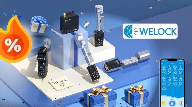Fête des Pères 2026 : offrez une serrure connectée WELOCK à prix réduit