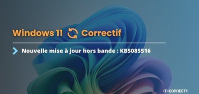 KB5085516 : une mise à jour hors bande pour les problèmes de connexion
