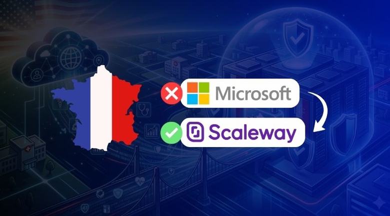 La France remplace Microsoft par Scaleway pour héberger les données de santé