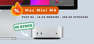 Le Mac Mini M4 est disponible à 654 euros : profitez-en !