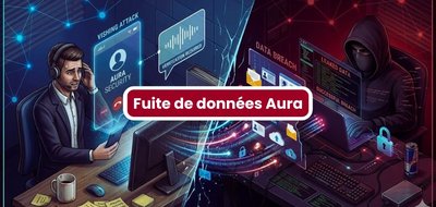 Le spécialiste de la protection d’identité Aura piraté : 900 000 contacts dans la nature