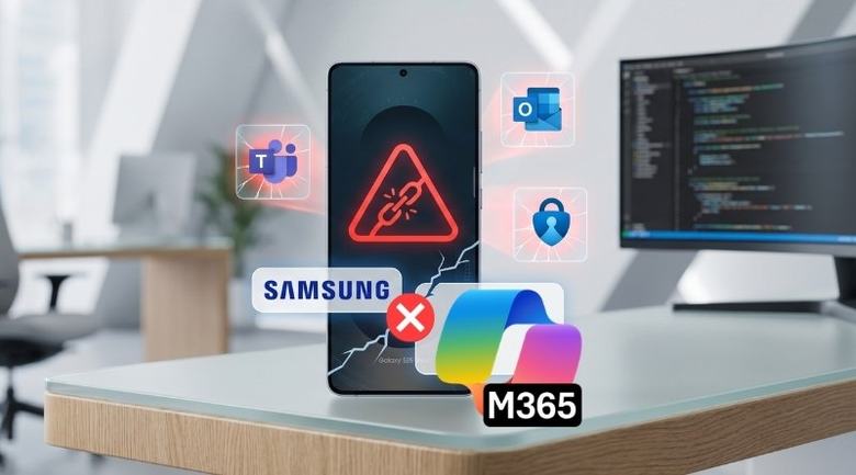 Les mises à jour Samsung d’avril 2026 cassent les applis Microsoft 365 et Authenticator