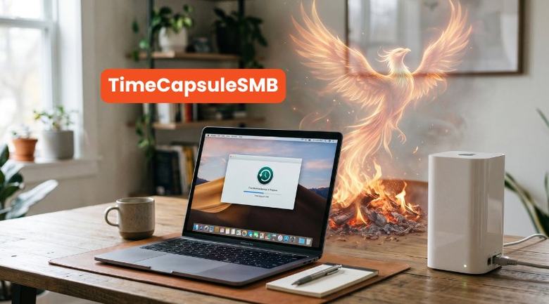 macOS 27 menace les Time Capsule d’Apple, mais TimeCapsuleSMB est là pour les sauver !