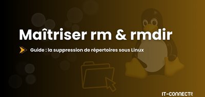 Maîtriser rm et rmdir sous Linux pour supprimer des répertoires en ligne de commande