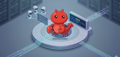 Meta met la main sur Moltbook, le réseau social des agents IA