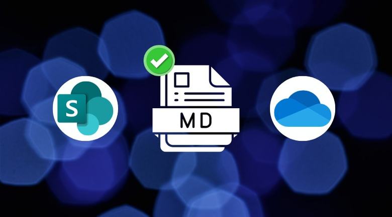 Microsoft 365 : l’édition native Markdown débarque dans OneDrive et SharePoint