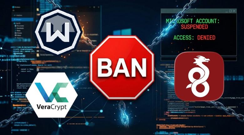 Microsoft a bloqué les devs de VeraCrypt et WireGuard : pourquoi ?