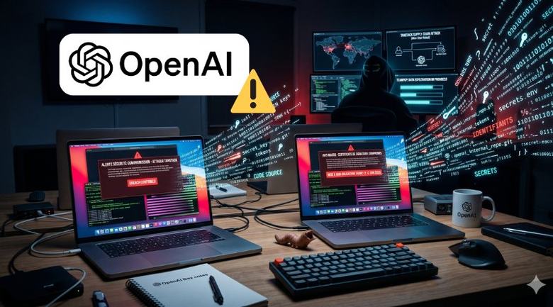 OpenAI confirme un vol de données lié à une attaque supply chain sur TanStack