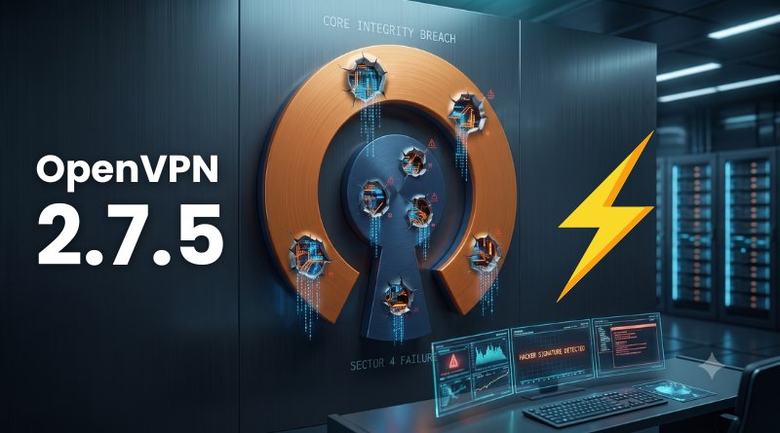 OpenVPN : 7 failles corrigées, risque de crash du serveur