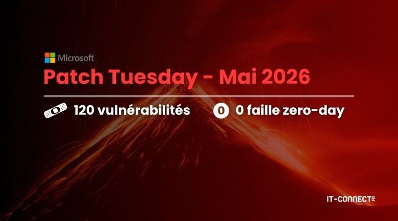 Patch Tuesday – Mai 2026 : pas de zero-day, mais 120 failles corrigées !