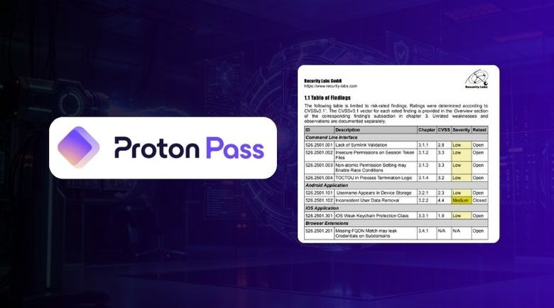 Proton Pass : ce que révèle le nouvel audit de sécurité indépendant