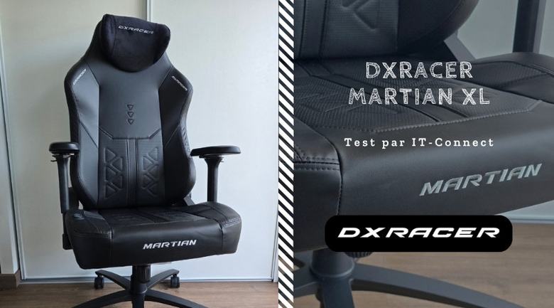 Test du DXRacer Martian, le fauteuil gaming électrique haut de gamme