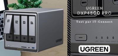Test UGREEN DXP4800 Pro : un NAS avec 10 GbE, un Intel Core i3 et 8 Go de RAM