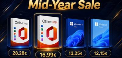 Vente spéciale GoDeal24 : Office 2024 à 16.99€ et Windows 11 Pro à 12.25€