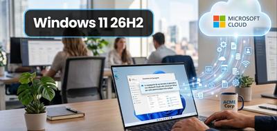 Windows 11 26H2 : la sauvegarde des paramètres activée par défaut sur les PC