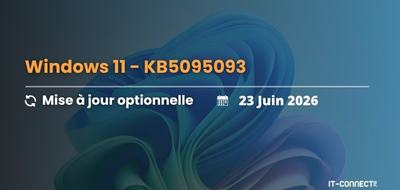 Windows 11 : la KB5095093 muscle la restauration du PC