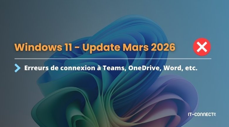 Windows 11 : la mise à jour de mars perturbe la connexion à Teams, OneDrive, etc.