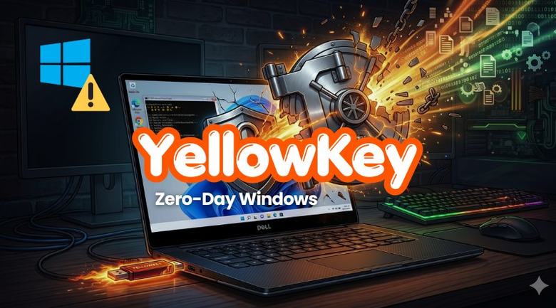 YellowKey : la faille zero-day qui fait sauter la protection BitLocker de Windows !
